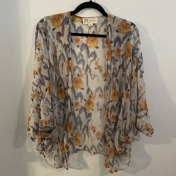 Anthropologie Ellie Meant flow mesh open top - Picture 1 of 5